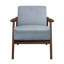 Chaise d'appoint moderne en velours 1pc-1077987079