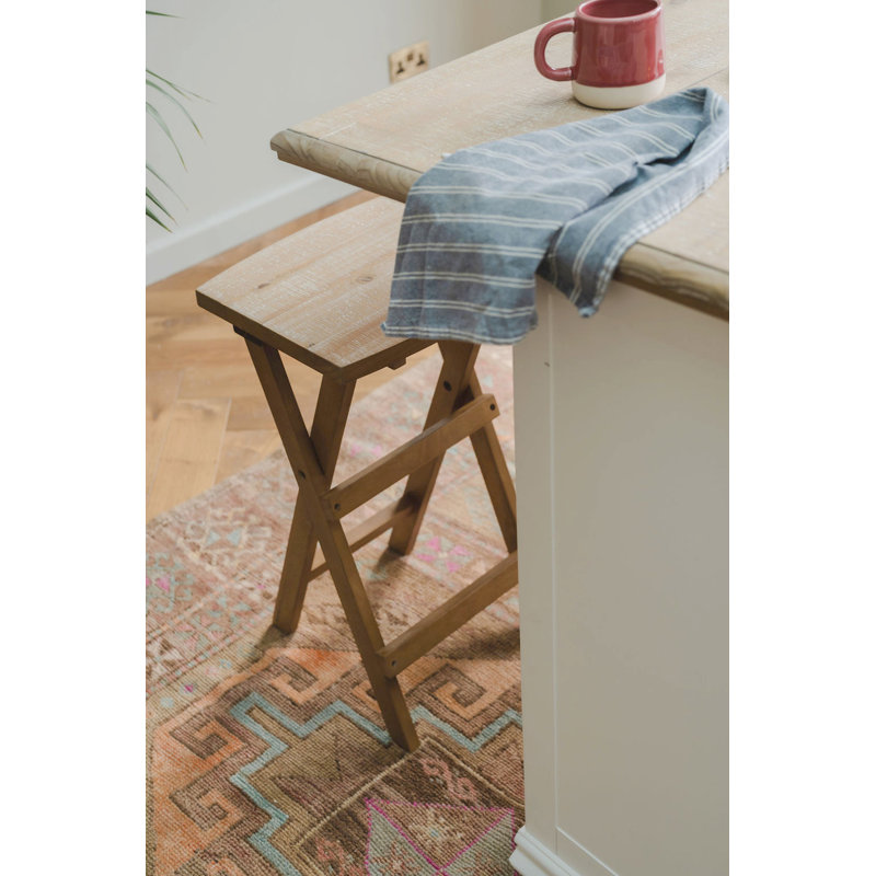 Solid Wood Counter Stool