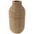 Brown Seagrass Handmade Wrapped Decorative Vase-942190036