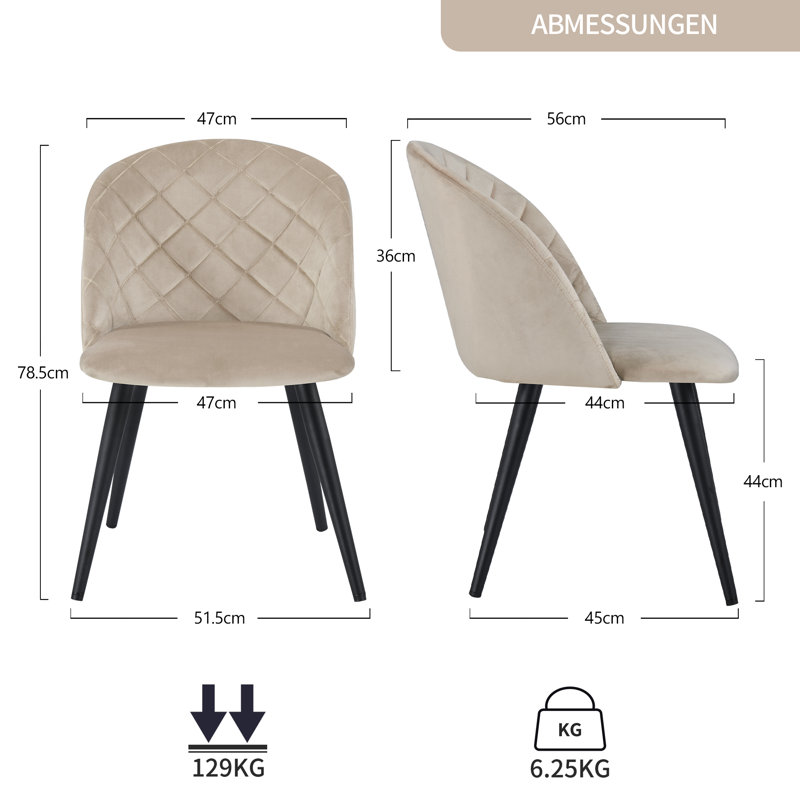Fairbanks Dining Chair, Khaki