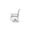 Belle Isle Sling Aluminum Frame Dining Height Swivel Rocker with Marine Grade Polymer Arm Accent-1423647166-1423647165