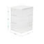 Bacs de rangement en plastique de qualité supérieure Martha Stewart avec couvercle en bois Brody-90712346
