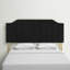 Upholstered Adjustable Height Headboard, Soft Padded Tufted With Curved Solid Wood Head Board-2042393066-2042393064