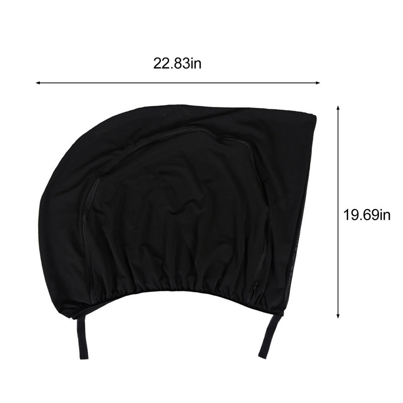 Ensemble 4 pièces de rideaux de voiture