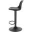 Iesha Swivel Upholstered Adjustable Height Counter Stool with Metal Frame-2115934291