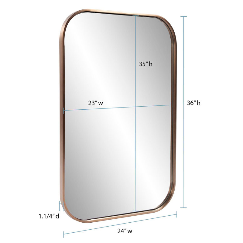 Miroir Milo, Laiton