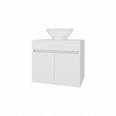 Meuble-lavabo avec 2 portes Sheridan
