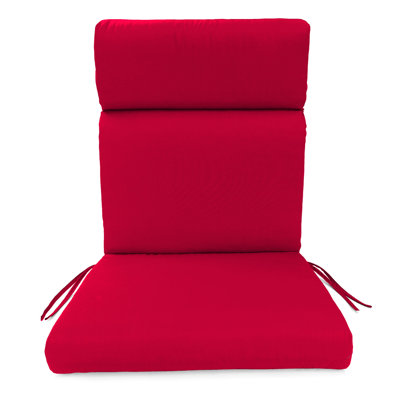 22" x 44" Outdoor Chair Cushion with Ties and Loop by Lark Manor