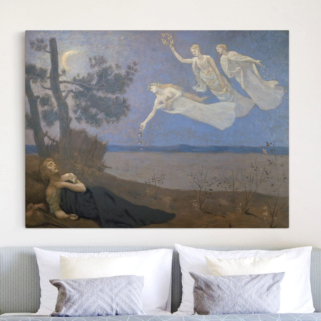 Leinwandbild The Dream von Pierre Puvis de Chavannes