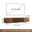 Mid Century Modern TV Stand for TVs-1883670108