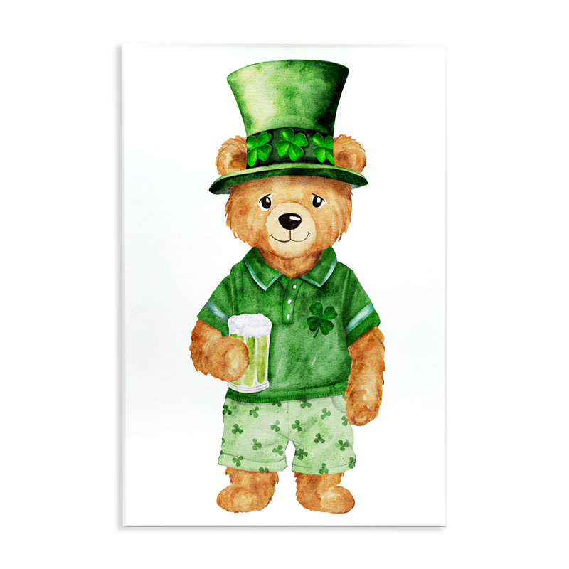 Plaque murale Saint-Patrick, par Amy Hall, H 19 po x l 13 po
