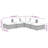 Bunnlevel 5 Piece Lounge Sofa Seating Group-171417080