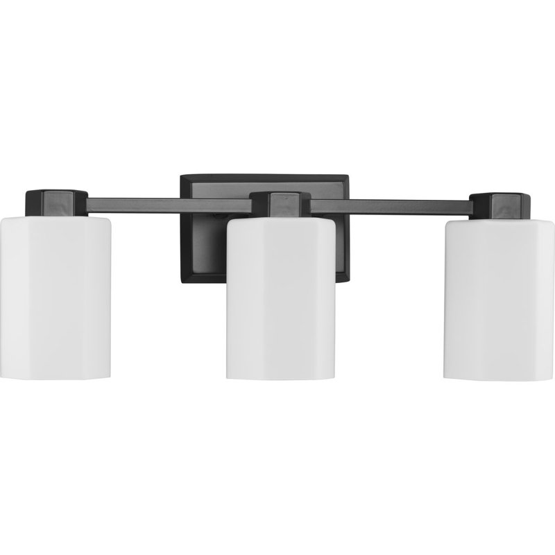 Estrada Dimmable Vanity Light, Matte Black, 3