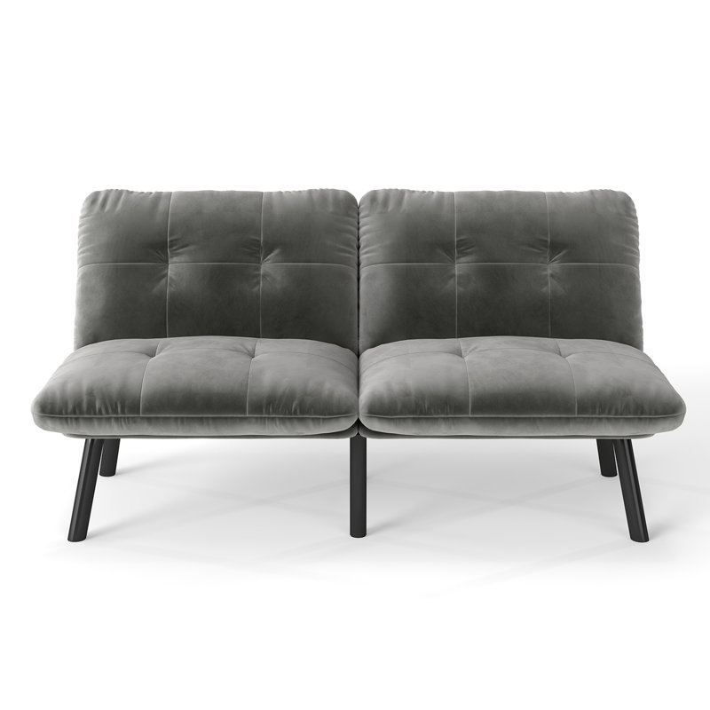 Canapé-lit convertible moderne pliant, Gris