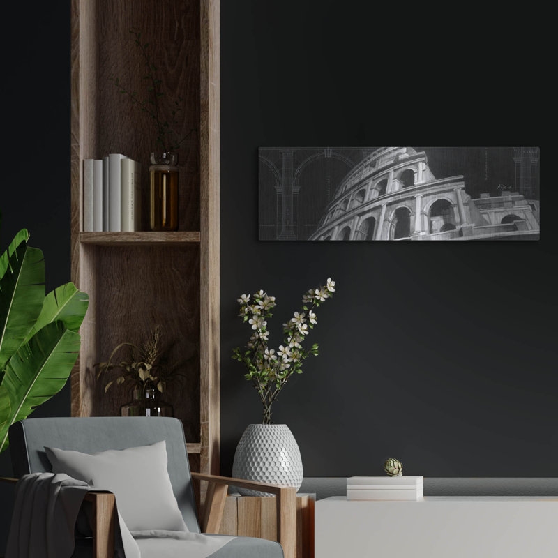 «Iconic Architecture I» par Ethan Harper, H 12 po x l 36 po