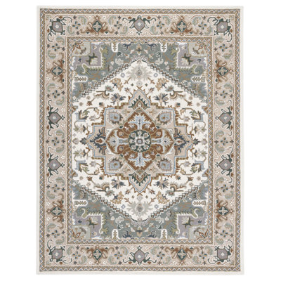Cangelosi Hand Tufted Wool Oriental Indoor Rug