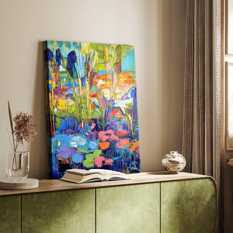 FLORAL Series DCVI - Gallery Cavas sur mesure, H 18 po x l 12 po