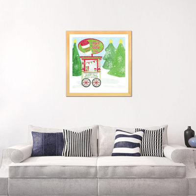 «Food Cart Christmas II Jingle Java» par Tara Reed - impression