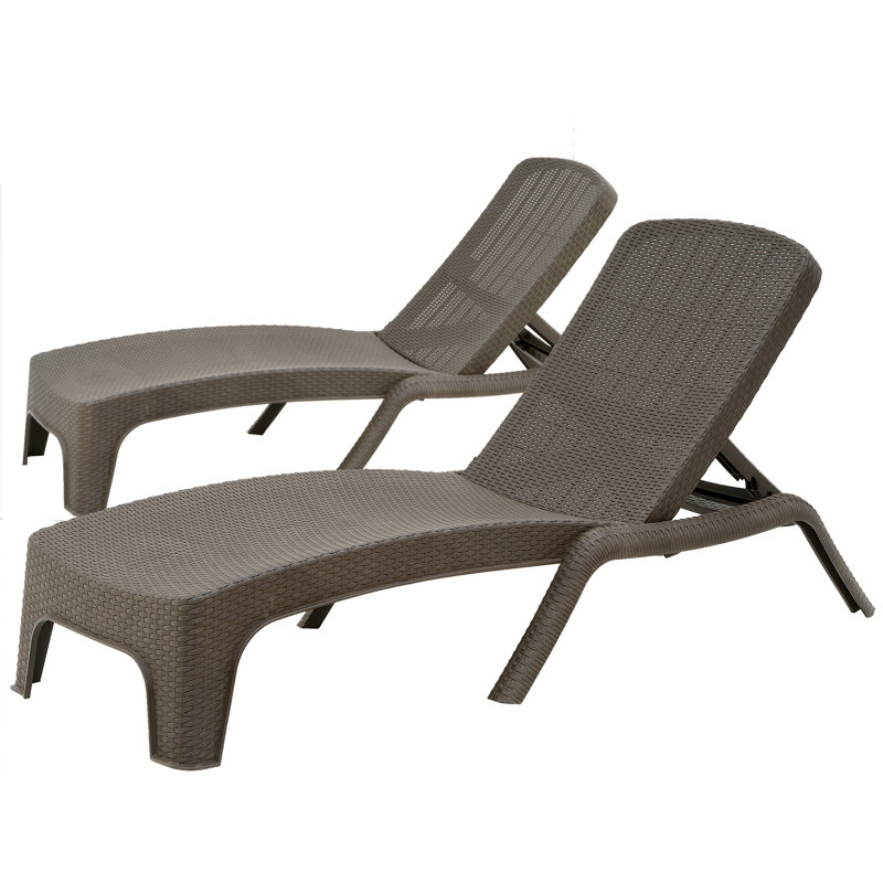  Chaise longue inclinable 76 po