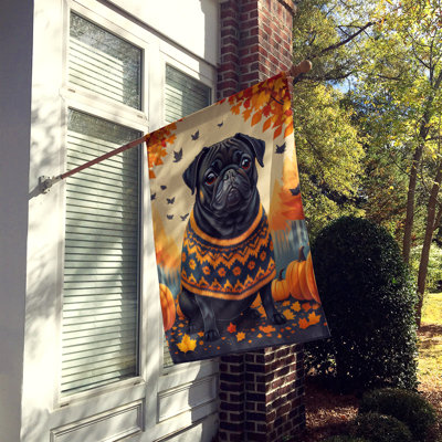 Drapeau de maison en polyester à double face H 40 po x l 28 po