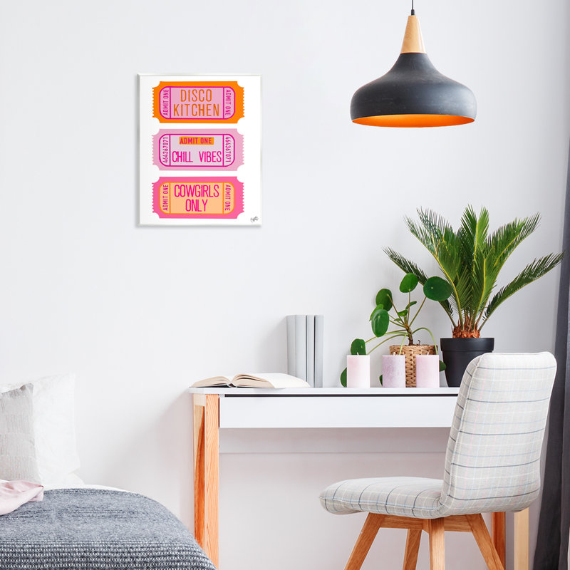 Plaque murale "Disco Cowgirl" par Elizabeth Medley