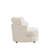 Oversized Chenille Accent Chair Barrel Lounge Chair with Spring Cushion Support, Upholstered Wide Seat Chair, 500 lb Weight Capacity-235719255-235719248