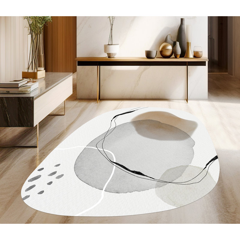 Demarko Vinyl Machine Printed 160cm X 230cm Area Rug