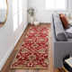 Arden Handmade Wool Burgundy Rug