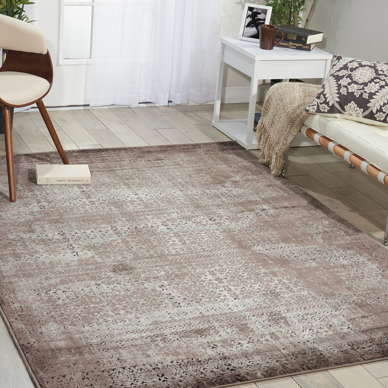 Bourail Damask Area Rug, Rectangle 239 x 320cm