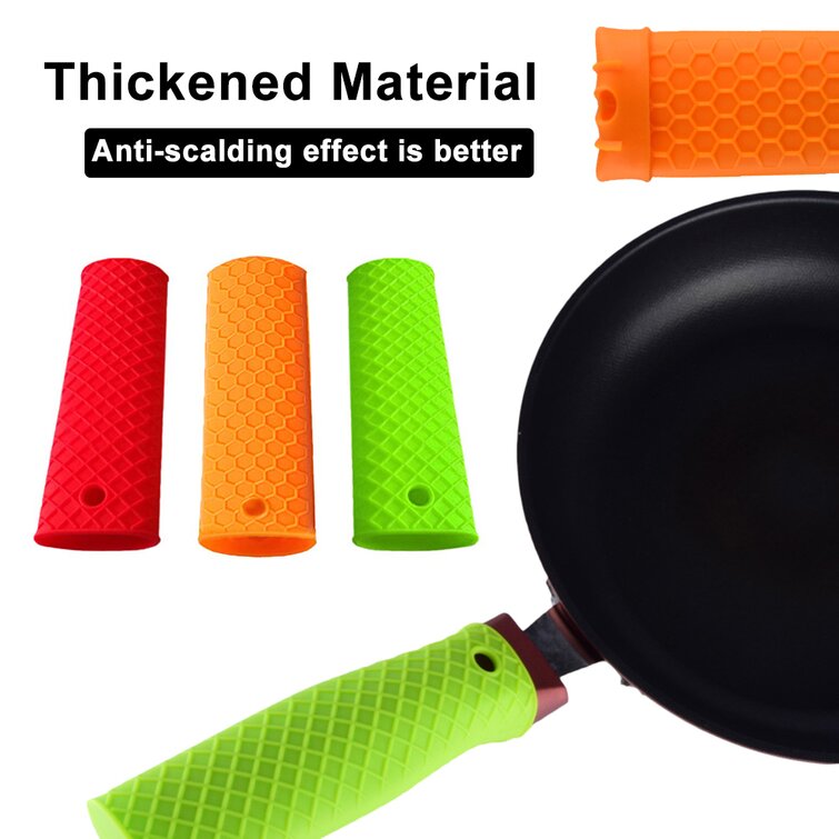 BONYOUN Wok Handle 3 Piece Potholder Set