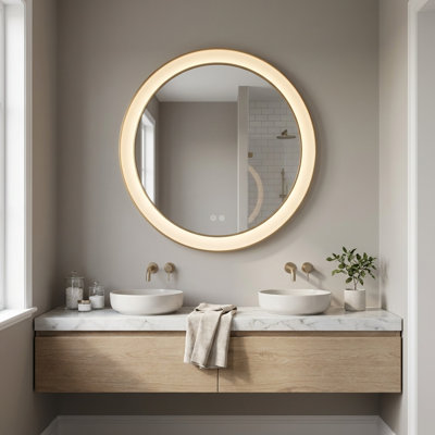 Miroir rond Chopin