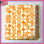 Couvre-lit matelassé orange à motif damassé toutes tailles-130505196