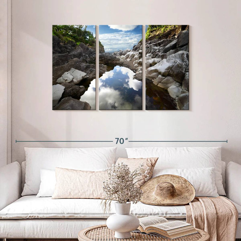 Reflecting Ravine, 28" H x 45" W