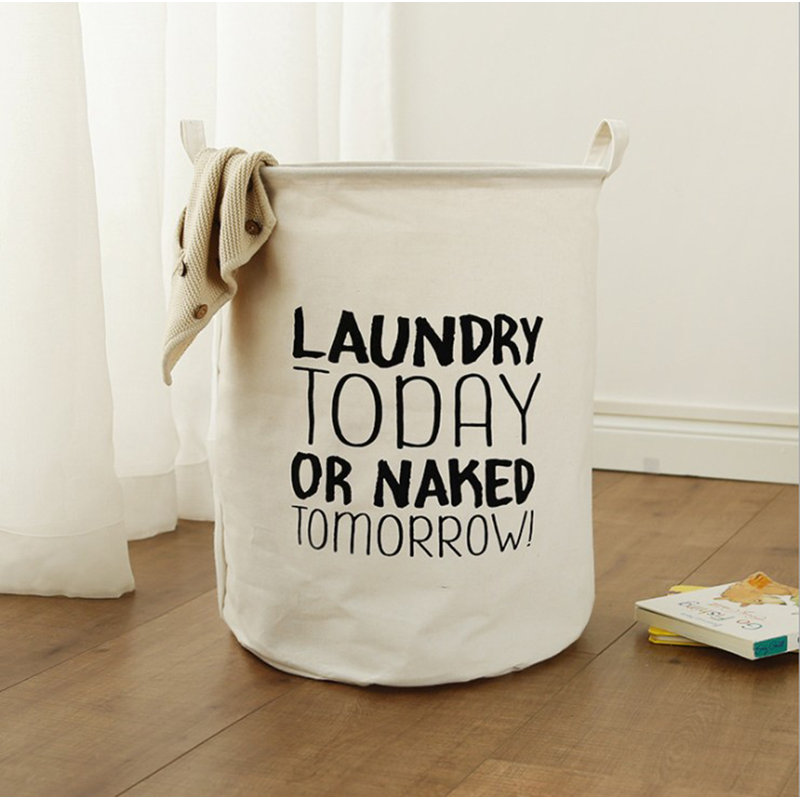 Canvas Laundry Set with Handles