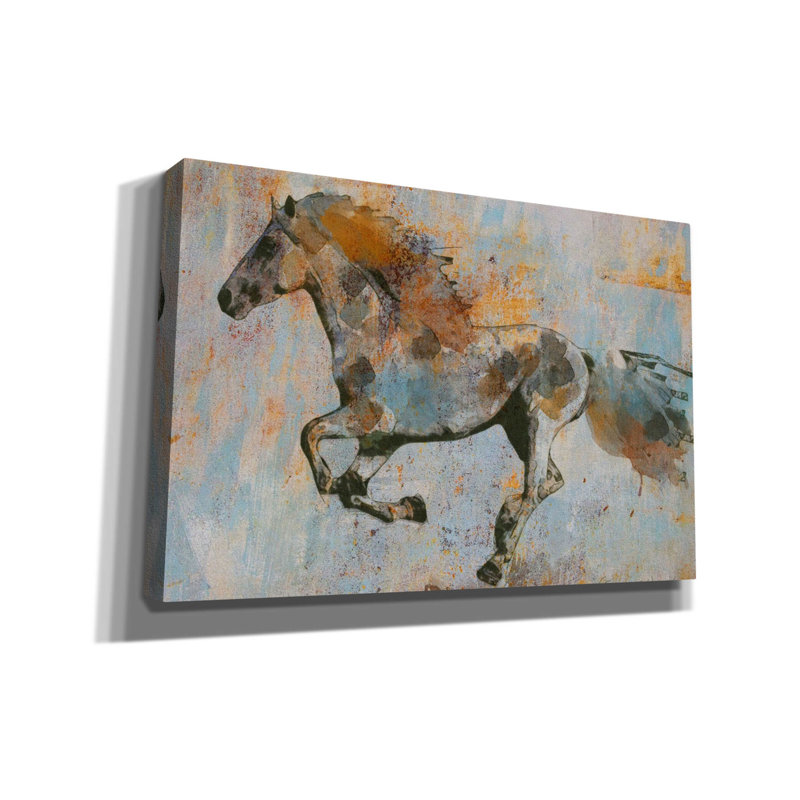 Epic Graffiti «Rusty Horse 2» par Irena Orlov, H 12 po x l 18 po x P 0,75 po
