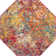Washable Abstract Indoor Rug