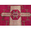Tapis turc, tapis en laine rose, tapis rétro, tapis de couloir 2,9 x 10,8 pi, tapis bohème, tapis neutres
