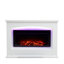 Luisa Fires & Fireplaces 122cm W Electric Fire with Multi-Color Flame