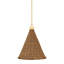 Kensington Pendant in Aged Brass by Mark D. Sikes-961941929-961941931