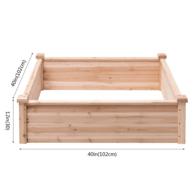 Bolling Wood Raised Garden Bed