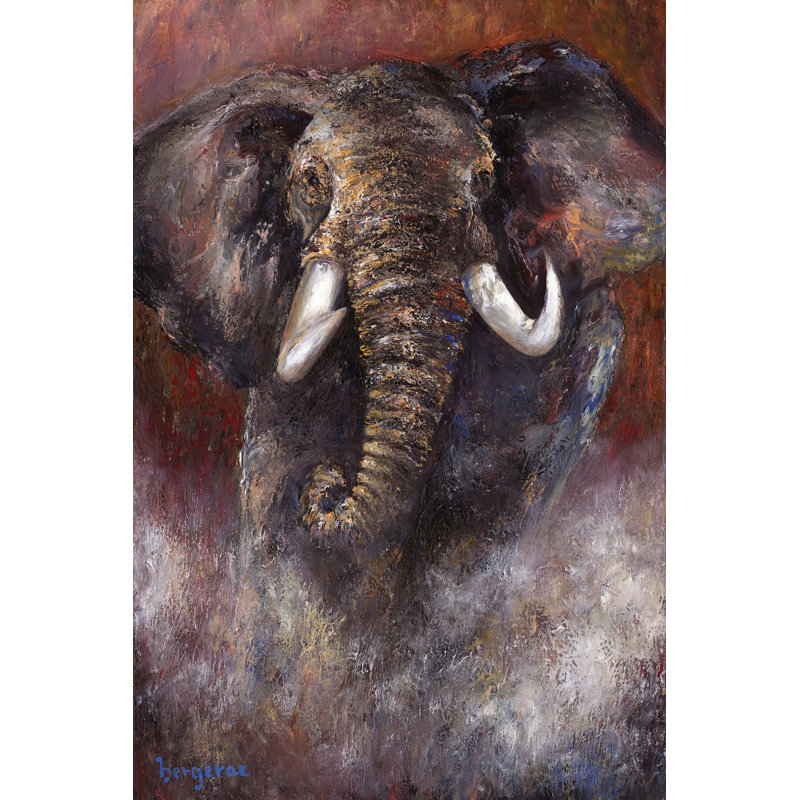 Bergerac - Wrapped Canvas Painting, 114cm H x 76cm W x 3.81cm D
