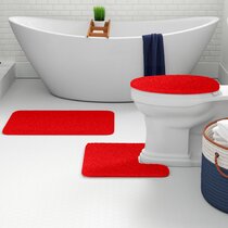 Wayfair  Red Bathroom Rugs