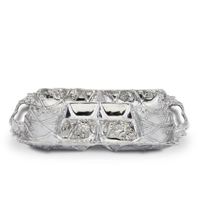 Grape Metal Decorative Tray