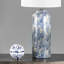 Lampe de table bleue 25 po Woodbury