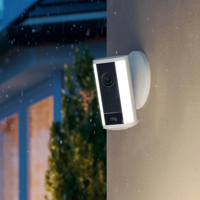 Ring Spotlight Cam 4K Pro, Plug-In - White