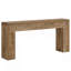 Console de style artistique, canapé, table d'appoint