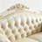 European style luxury leather sofa.