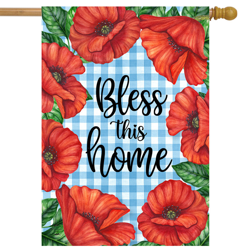 Drapeau de maison Bless This Home