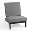 Ensemble de sièges d'extérieur 2 pièces avec coussins pour patio ou jardin Polett-646248082-641841124