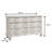 60'' W 6 - Drawer Dresser